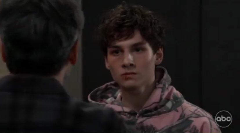 soaptopias's tweet image. #FinnCarr is a great #RoccoFalconeri ‼️ He was terrific in today’s scenes 🚨 Kudos to him #GH #GeneralHospital #ABC