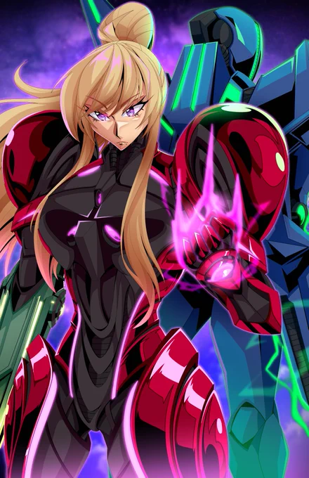 Samus and sylux the rivals finally facing off in Prime 4~ #Metroid #メトロイド #MetroidPrime4