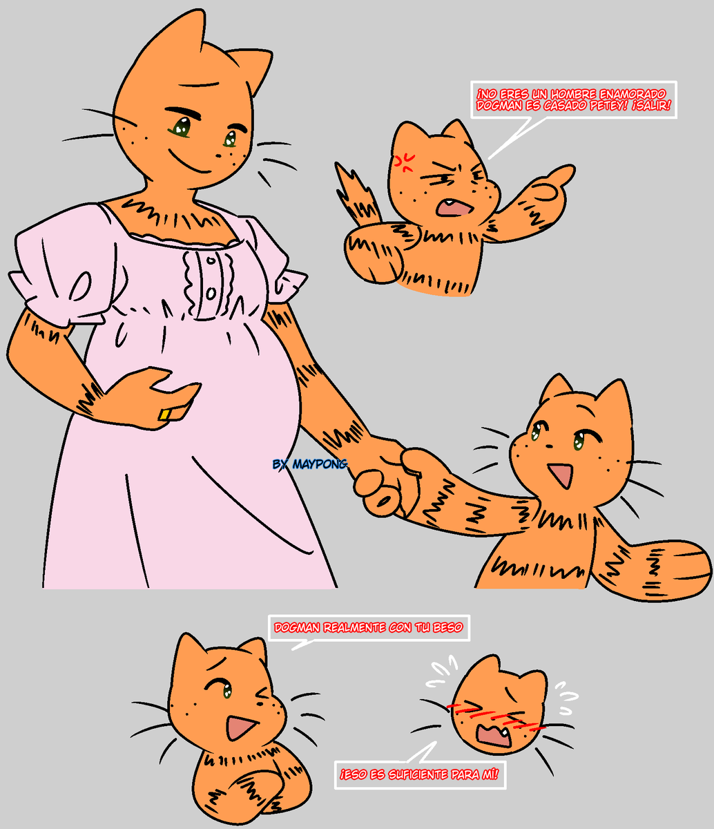 Chinacoffedo's tweet image. Un día en la vida❤️
#detey #dogmanxpetey #dogman #dogmanocs #myocs