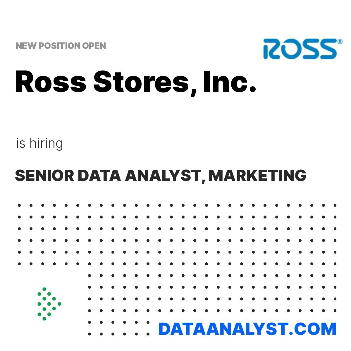New data analyst job has been posted!

Ross Stores, Inc. is hiring a Senior Data Analyst, Marketing with 5 - 10 years of experience.

Based in United States -  , this is a Hybrid role.

More info: DataAnalyst.com