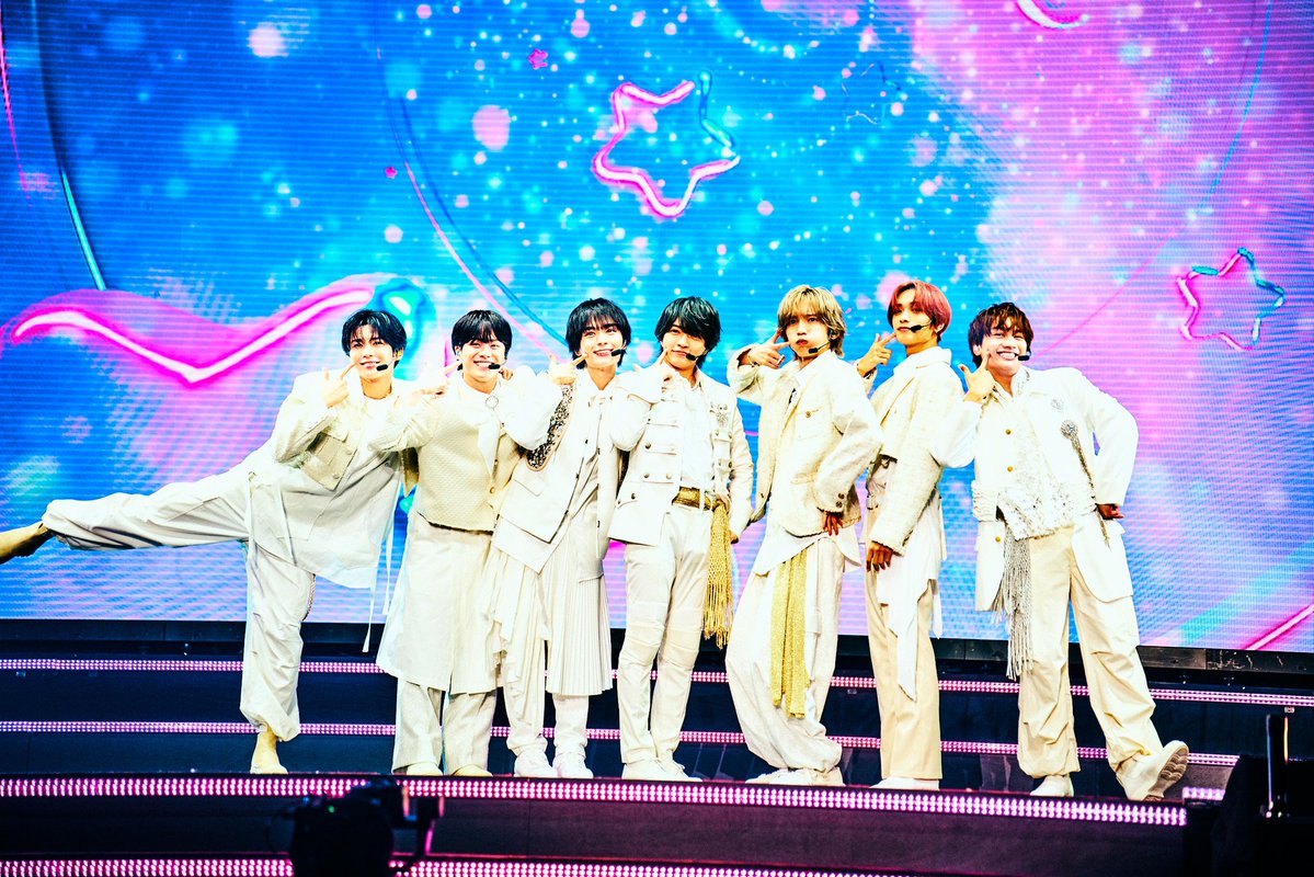 素敵なお写真ありがとうございます✨ ほんまにキラキラッ☆ 7人