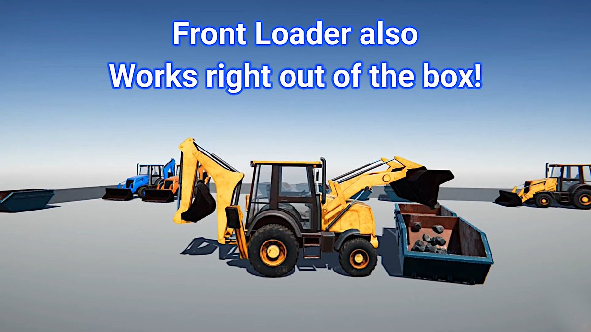 WSMGameStudio's tweet image. assetstore.unity.com/packages/templ…

Backhoe Controller for Unity 3D
Available on the Unity Asset Store!

#madewithunity #indiegamedev #unityassetstore #gameasset #unity #gamedev #indiedev @madewithunity @unity @unitygames @AssetStore