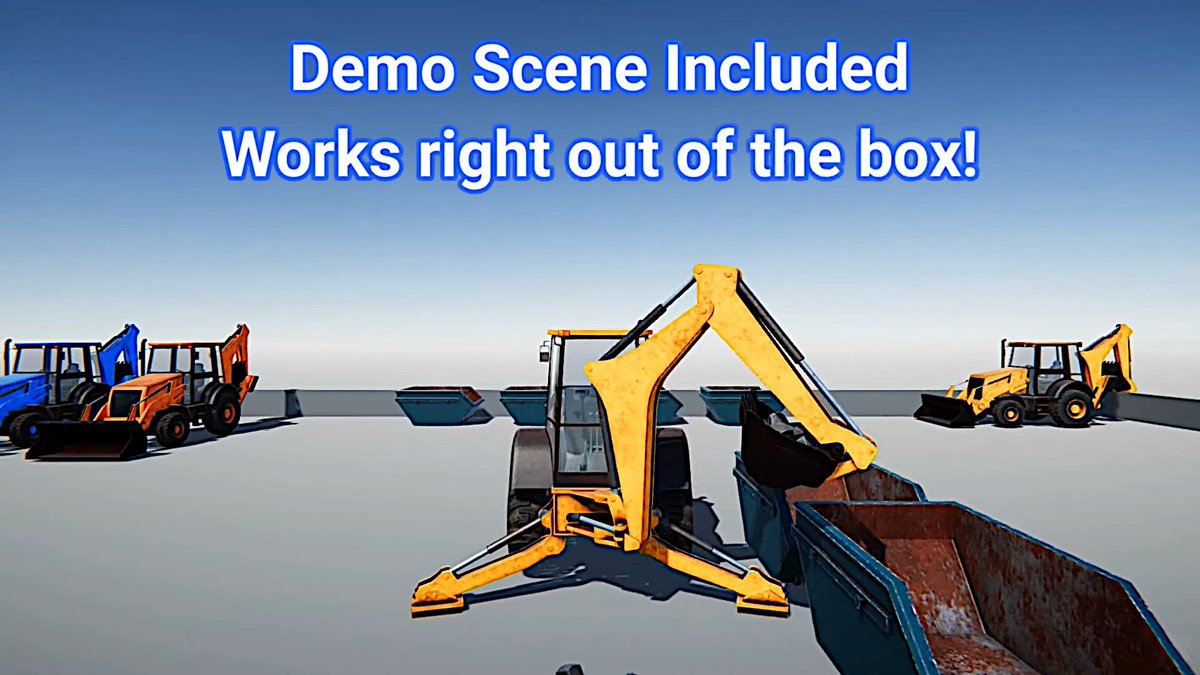 WSMGameStudio's tweet image. assetstore.unity.com/packages/templ…

Backhoe Controller for Unity 3D
Available on the Unity Asset Store!

#madewithunity #indiegamedev #unityassetstore #gameasset #unity #gamedev #indiedev @madewithunity @unity @unitygames @AssetStore