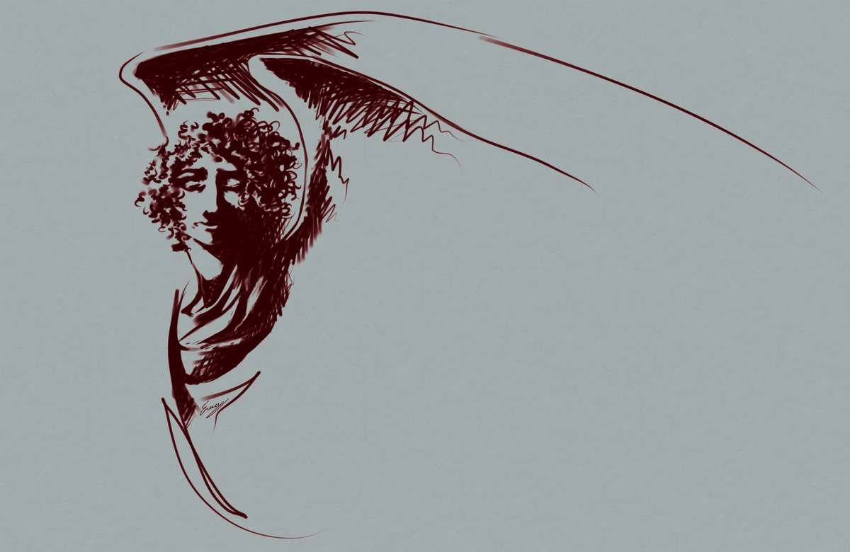 Oiiii rs, faz tempo que não posto pois a faculdade me cansou esse fim de ano kakakaka mas sobrevivi e vamos de 4°ano!!!! (Desenho que fiz rápido mwa) Beijos a todos e me aguardem no natal ✨