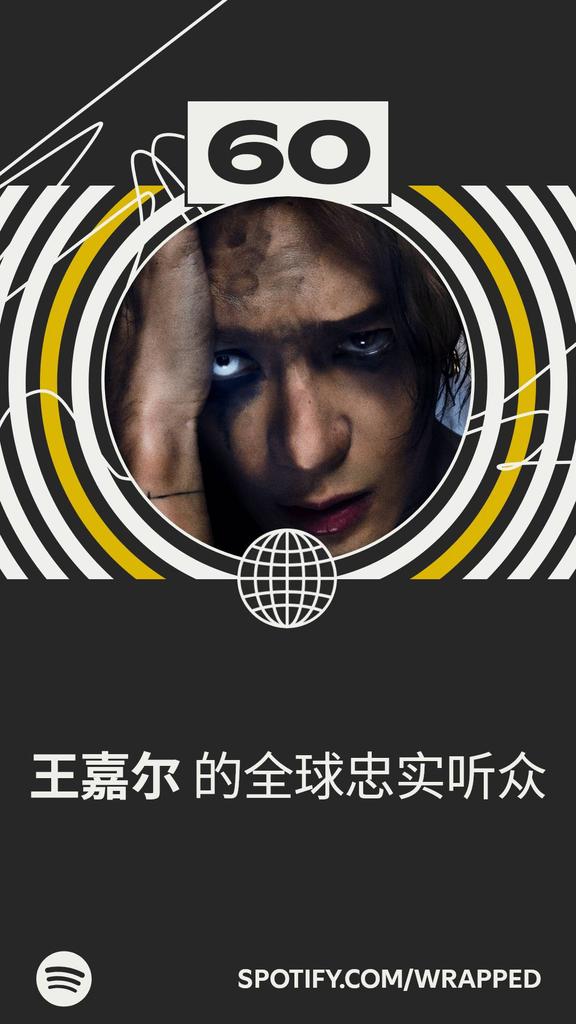 Jackuly1's tweet photo. 我在 王嘉尔 的全球听众中排名前列。#SpotifyWrapped 
https://t.co/Gfr2zMqMKT https://t.co/yNqMNDZP89