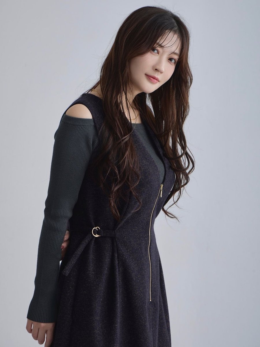 冬のリニースタイル ❤︎ ネップツイードジャンパースカート Tonight