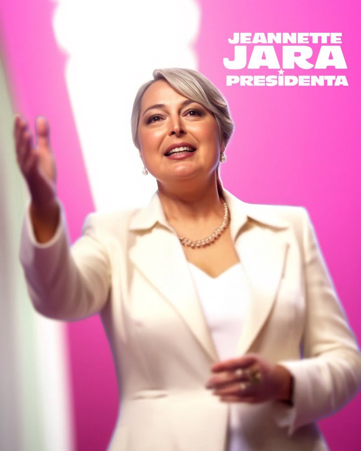 Vota por ti
#JeannetteJaraPresidenta 🇨🇱