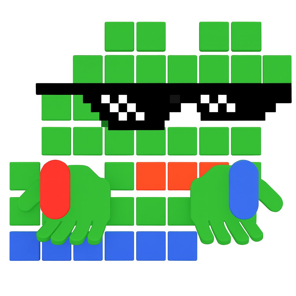 PEPECOIN_FAN's tweet photo. Pepe holds out both hands. Red pill: meme coin moon. Blue pill: stay normie. Choose wisely. 🐸💊 #FrogFi #MemeMatrix #CryptoCulture https://t.co/wrQcWWVvp9