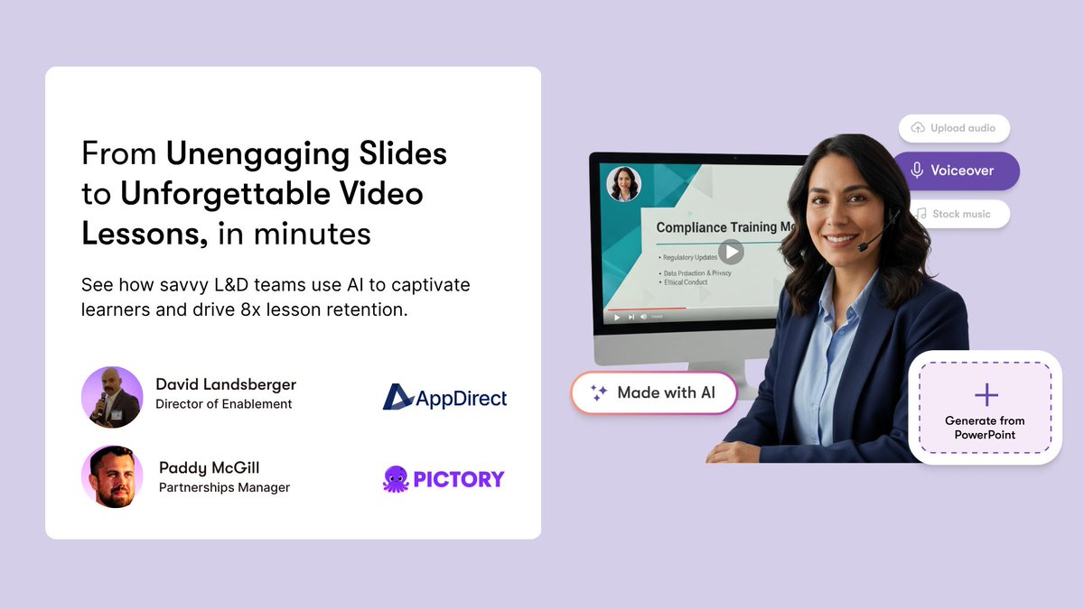 training webinar banner