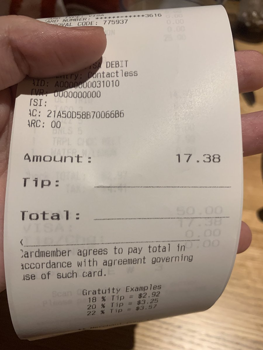 pulled the waiter aside and said “did u see this bro?”