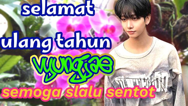 #LND: Hppy b’day MyUng JaEhyun LOSERNEKSDORRRR. 🥳 Smoga pnjng umUr, tmbh rizz, tmbh swag, tmbh ganteng sampe kamera HP ku ngelag liat aura kmu 😩📱Lovyu bg JaehyunKuUhHh yg tAk tErJaNGuHhH eaaa 🔥😎

hAppY bIrThDaY, jAeHyUn! 🐕