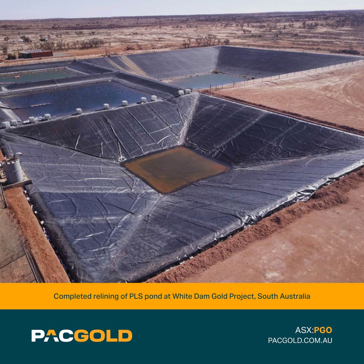 #ASXNews

$PGO.AX announces rapid progress towards recommencing #gold production at the #WhiteDam Gold Project.

PLS pond relining completed &amp; cyanide leaching anticipated to commence imminently. A 25,000m RC #drilling program has commenced. 

Read: loom.ly/ilzVKi4
#PGO