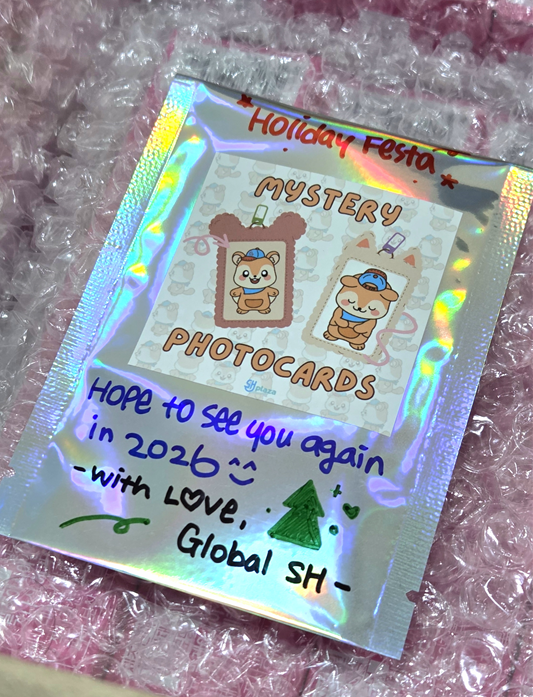 GlobalSH_kr's tweet image. [💟] Random Photocards Giveaway! #GlobalSH #KoreanWarehouse

100 Official Photocards Only!

Randomly placed in boxes that ship in Dec.🤍 Some cards may have small marks, so we kindly ask for your understanding🙏

korean address rental kaddy proxy purchase service bank transfer