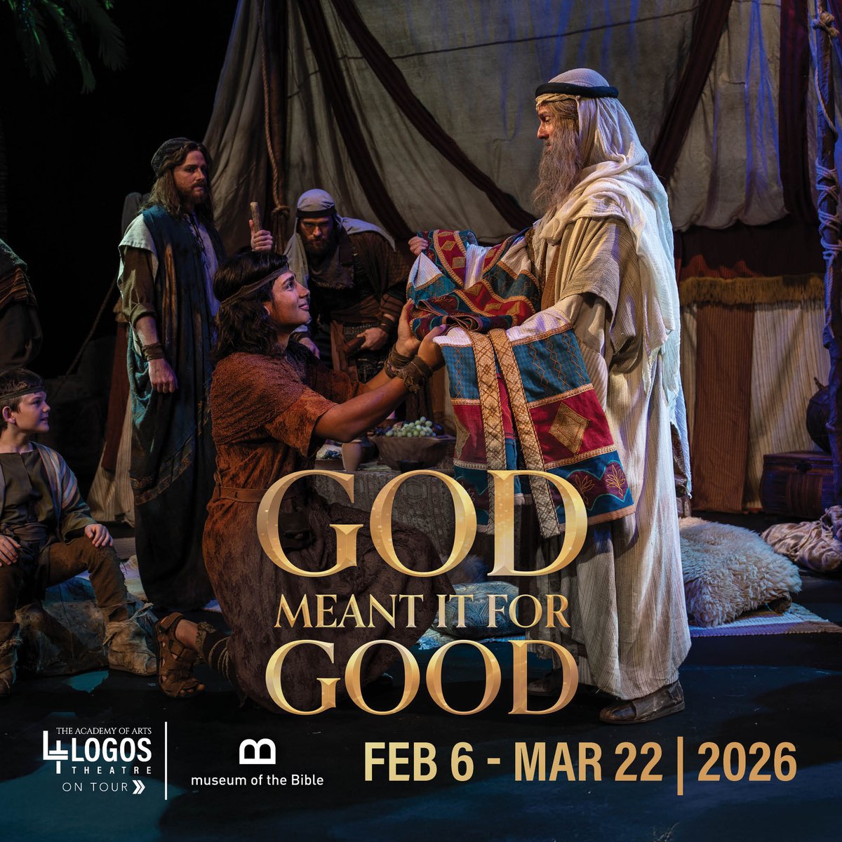 LogosTheatre's tweet photo. Gifting the experience of #GodMeantitforGood LIVE onstage is the only way to go this holiday season!
Tickets are NOW AVAILABLE! Purchase here: https://t.co/cW0WgGGAu4
#MakingtheBibleComeAlive #BiblicalEpic https://t.co/xnVFcxpasC