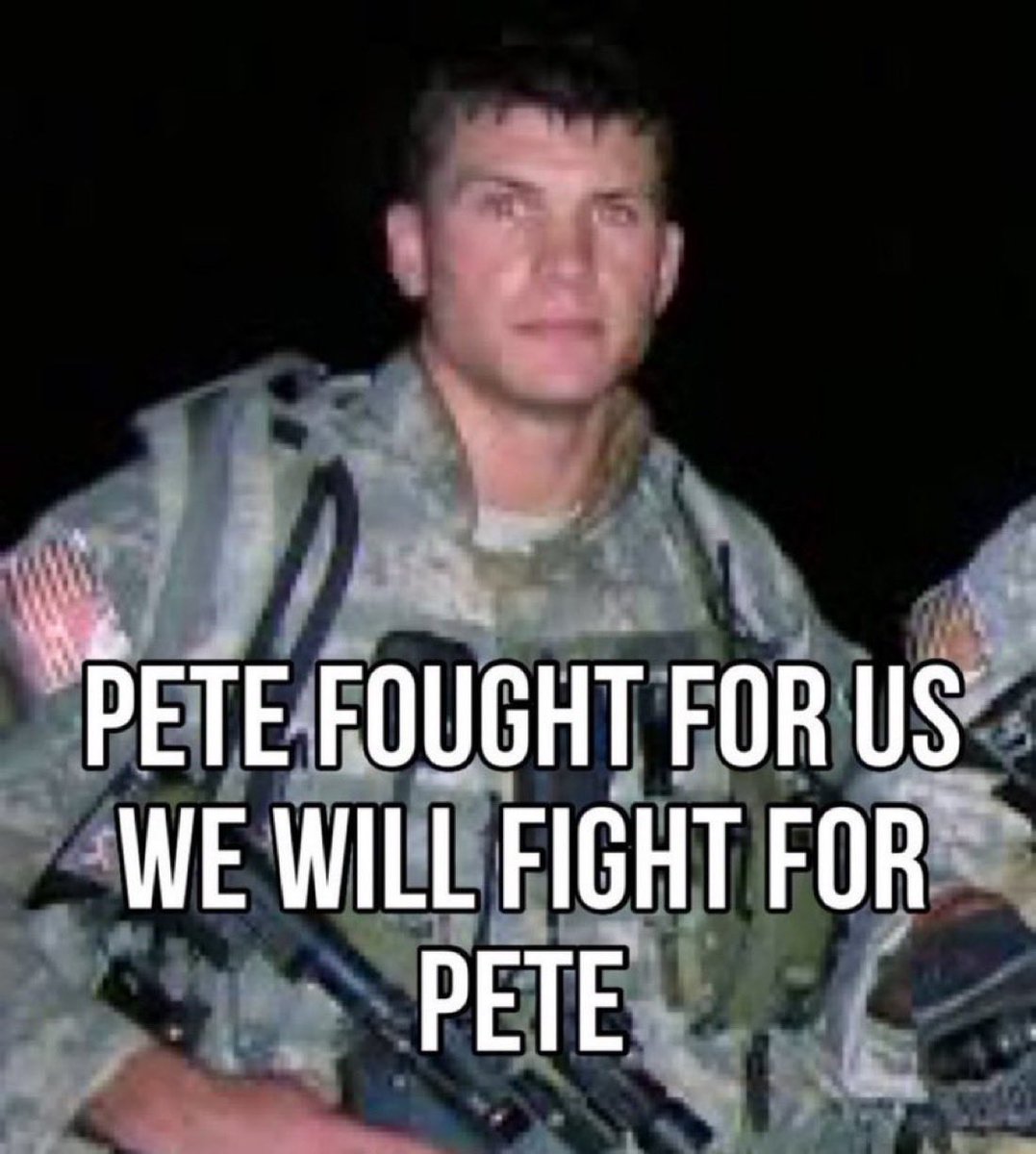 Time to get loud for <a href="/PeteHegseth/">Pete Hegseth</a>

The Deep State is working overtime to take down Pete Hegseth, drop a “❤️” if you support him

I tagged Pete Hegseth so he will absolutely see it