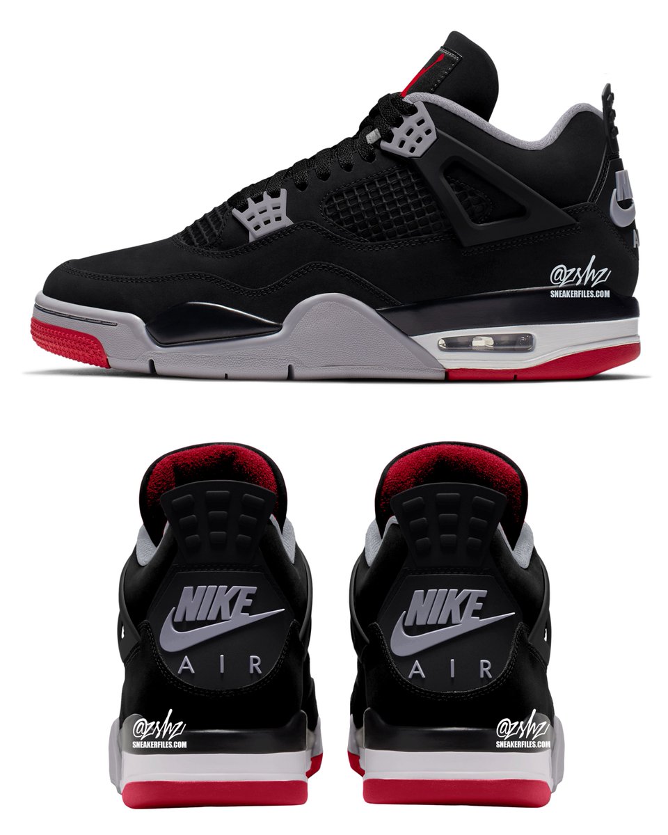 zSneakerHeadz's tweet image. BREAKING: “Bred” Air Jordan 4 OG is expected to RETURN Holiday 2026! 🌹🔥