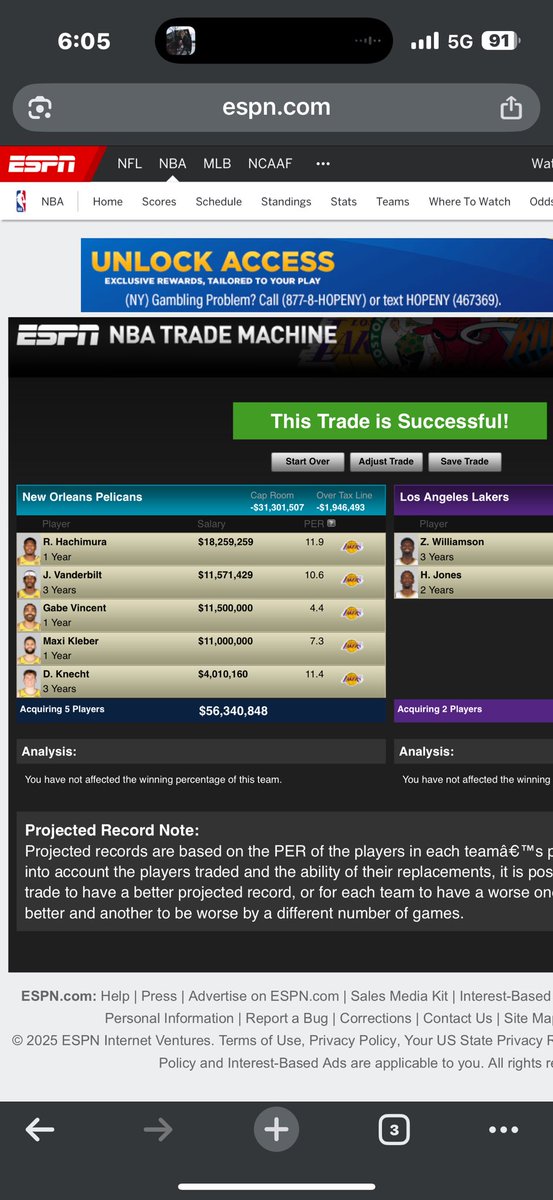 iCruceWrld's tweet photo. @TheDunkCentral @BrettSiegelNBA If they want herb they got to take zions terrible contract and throw in a first https://t.co/nhm75hTAPq