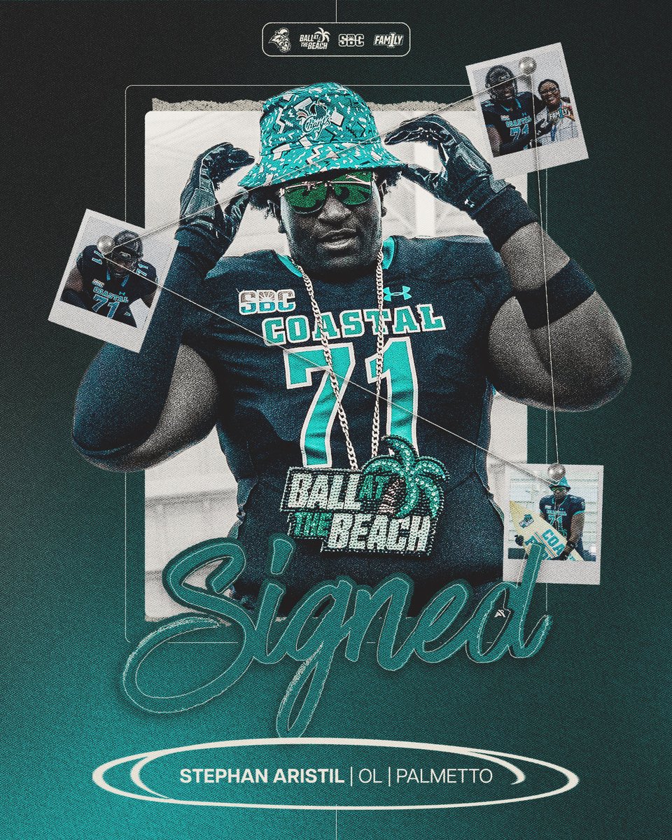 PalmettoFBall's tweet photo. 𝗘𝗔𝗥𝗟𝗬 𝗡𝗦𝗗 𝟮𝟬𝟮𝟱 ⭐️🐅

@StephanAristil (‘26 OL) signed to @CoastalFootball 🌊

@ZionRoberson8 (‘26 HYB) signed to @SDCoyotesFB 🐺

#TigerPride | #OneTownOneTeam https://t.co/oQdbxwH94c