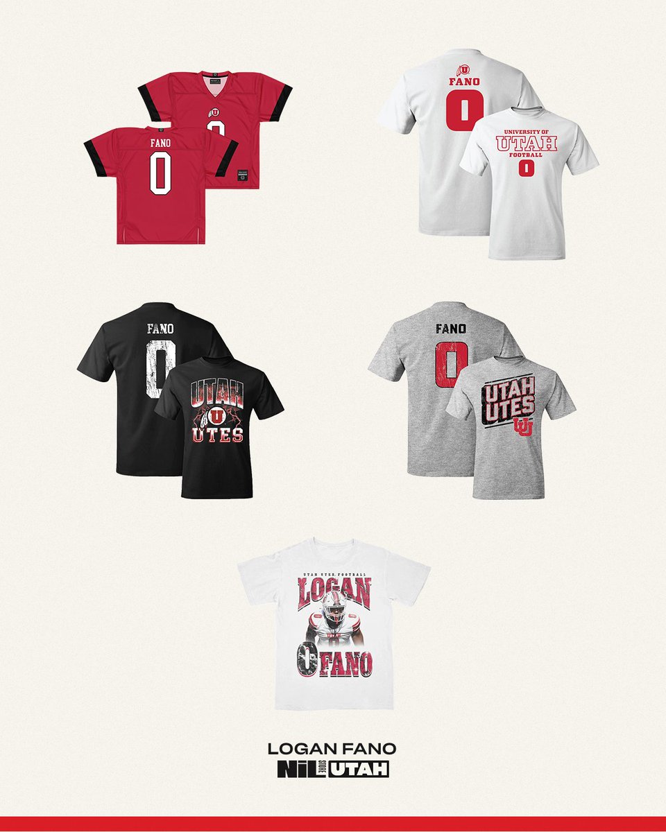 UtahNILStore's tweet image. Logan Fano led his team with 10 tackles in their win vs KU!

Shop his collection now: nil.store/utah/utah-loga…
