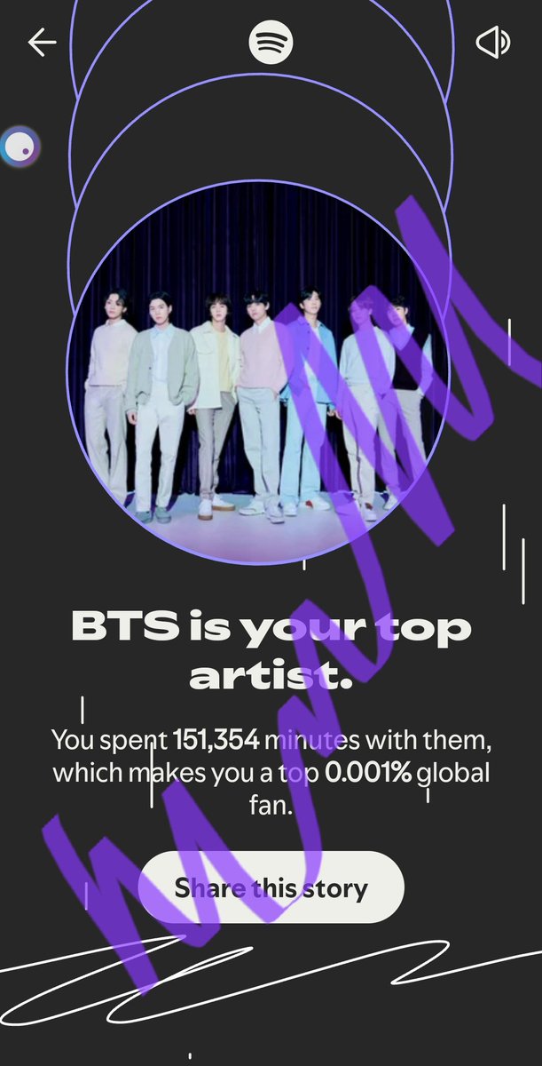 Musica_Es_Vida's tweet photo. #ARMYSpotifyWrapped  #spotifywrapped2025
Streaming isn't work, it's how I  choose to prioritize &amp; support BTS in their artistry.  
I am #BTSARMY 💜
ARMY ON SPOTIFY WRAPPED https://t.co/BuTKOqeWAU