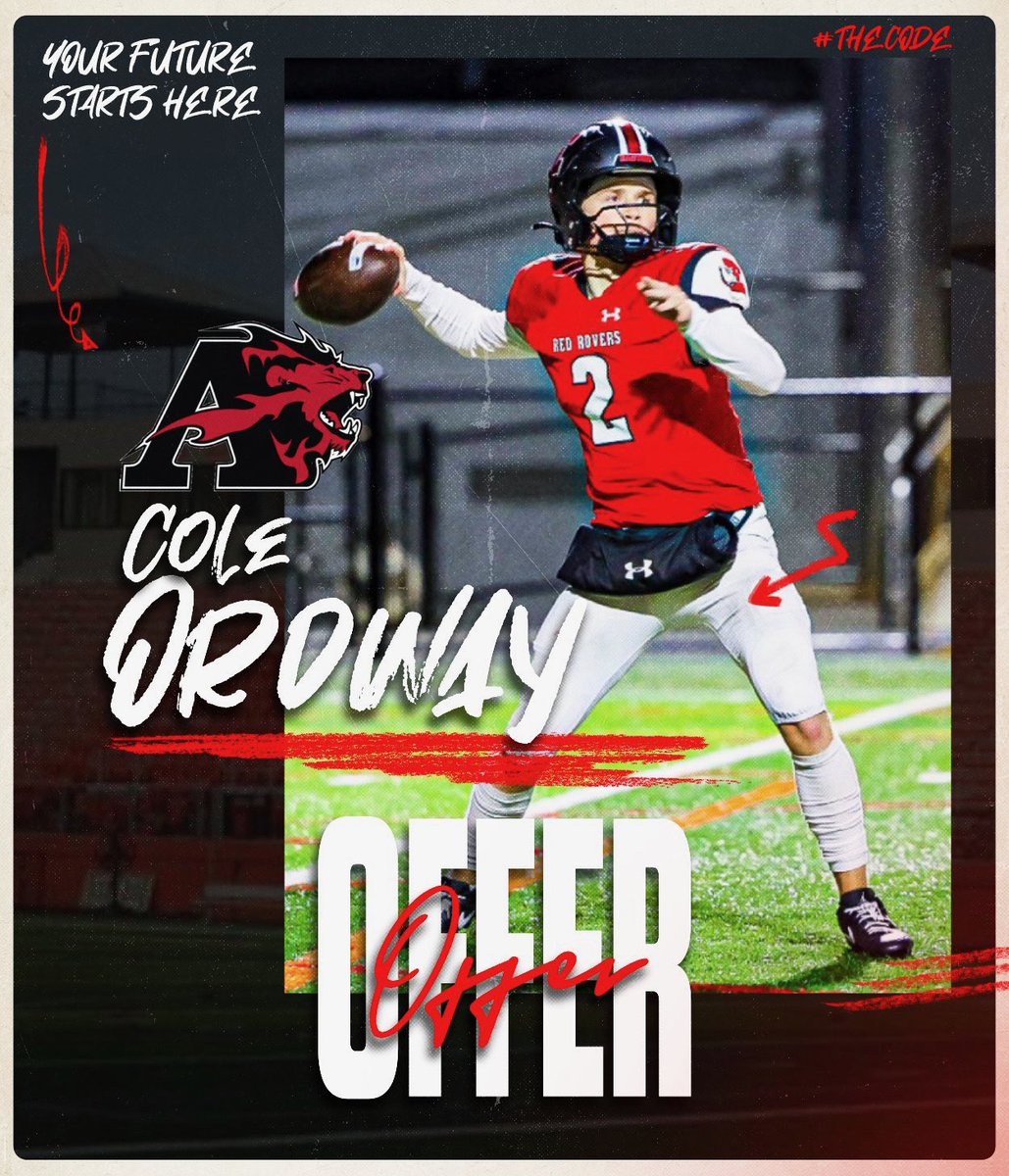 cole_ordway's tweet photo. I am very honored to have received an offer to play at @Albright_FBall. Thank you to @QBCoachCollins and @CoachWeaverAC for this opportunity! 
@Matt_Senneca @EastonFootball https://t.co/BUvbHkri4l