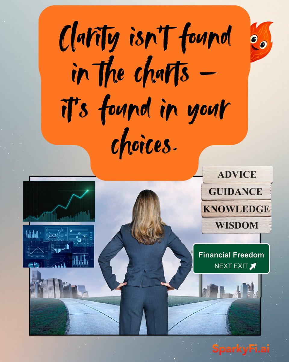sparkyfi_ai's tweet photo. ๐ Your Daily Quote: Clarity isnโt found in the charts โ itโs found in your choices.
Reflection: Strategy begins where emotion ends.
#CryptoClarity #DeFiMindset #Web3Insight https://t.co/LtYuD8xqQl