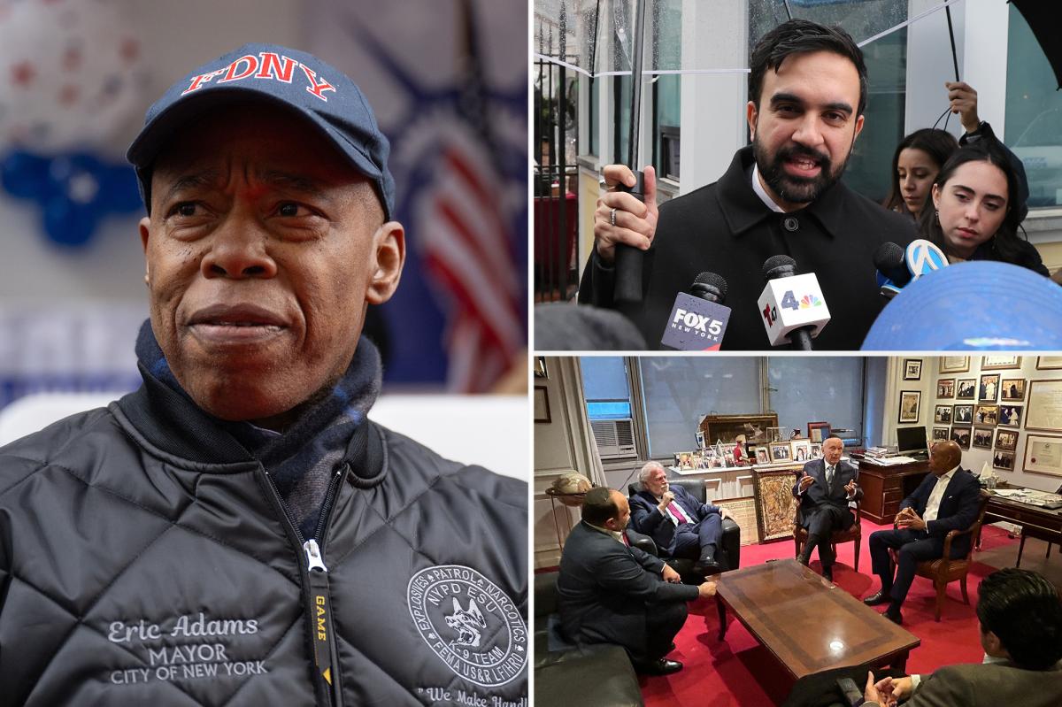 nypost's tweet image. Eric Adams signs anti-BDS executive order in veiled swipe at Mayor-elect Mamdani trib.al/U9nKAqU