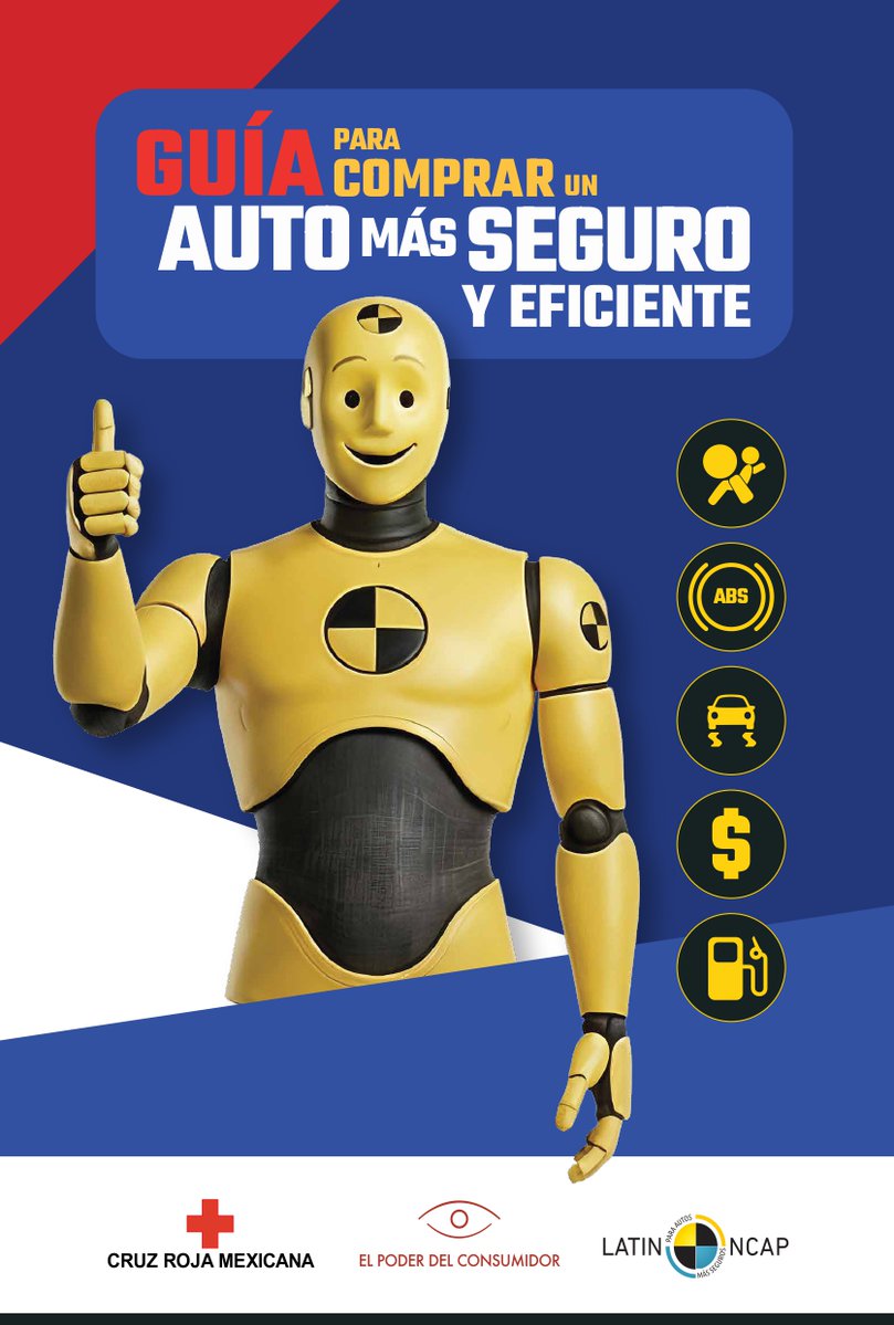 elpoderdelc's tweet image. ⚠️Las y los consumidores de autos en México aún no cuentan con la información completa para tomar una decisión consciente y segura.
Por ello, junto con @LatinNCAP y @CruzRojaMX realizamos esta guía. Consúltala. guiaparaunautoseguro.org
