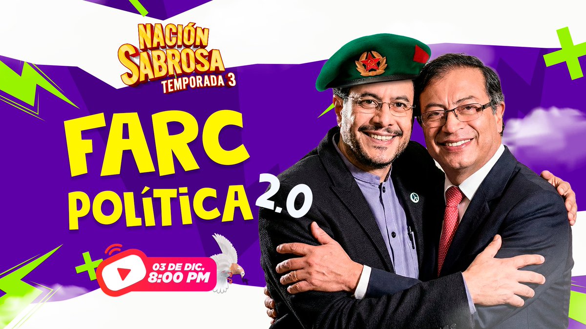 Danielbricen's tweet image. De la mano de alias Calarcá llega la FARC política 2.0.

Nuevo programa de @NacionSabrosa aquí 👉🏻 youtu.be/tlg5Yw-93d4?si…