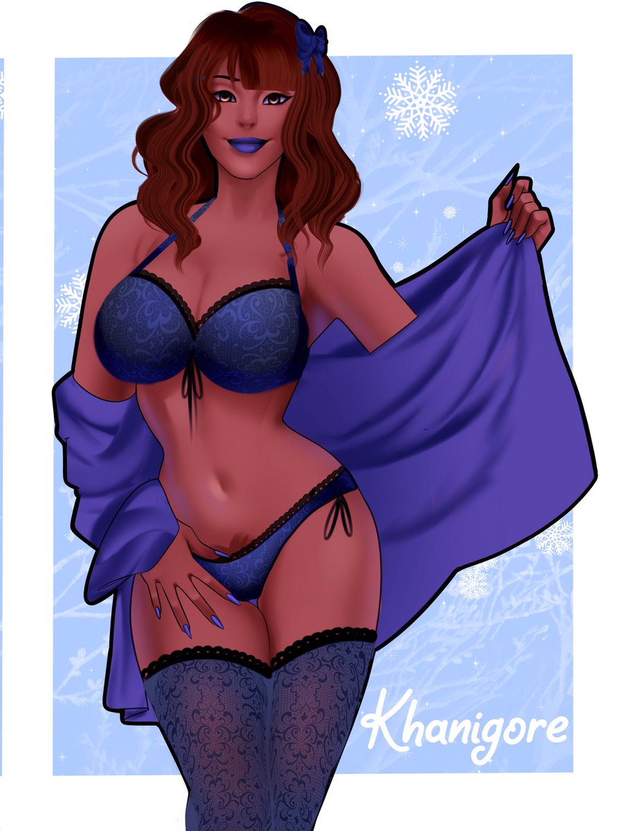 Blizzabelle❄️☁️

More holiday smut coming!💙

#fortnite #nsfw #r34