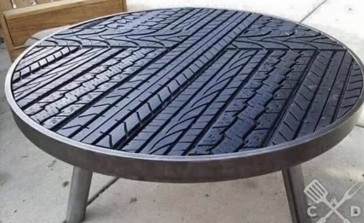 It probably took a good year or two to make this table.