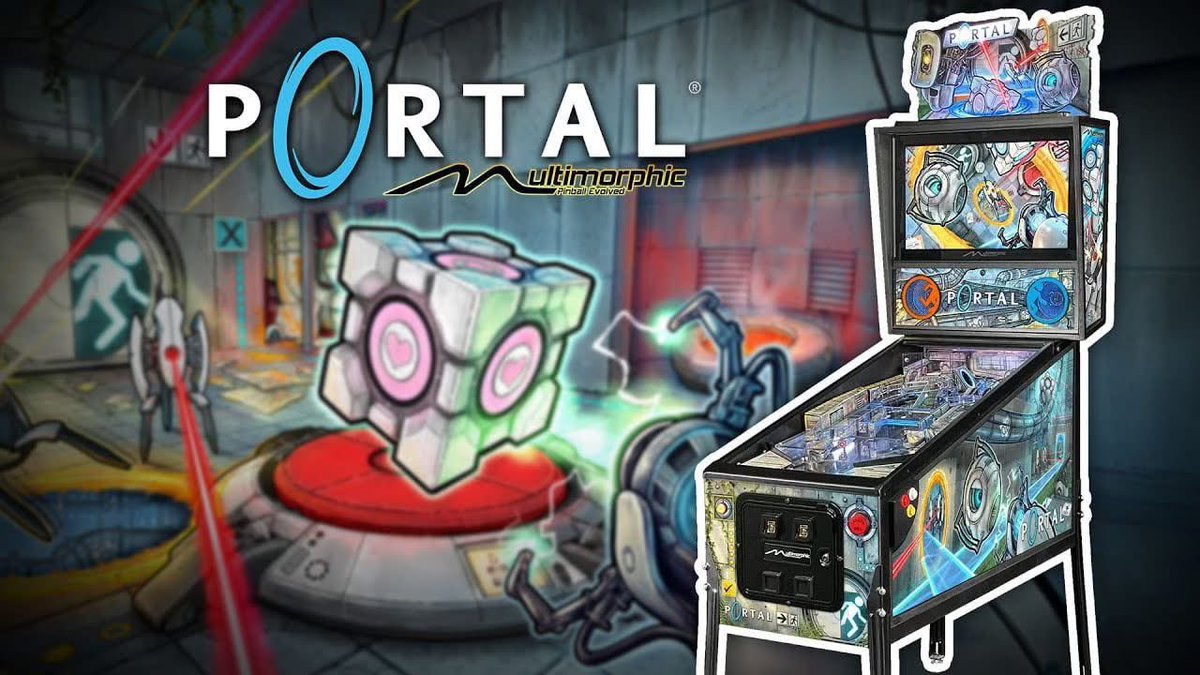 Check out some Portal gameplay, live now from the Austin Pinball Collective! twitch.tv/austinpinballc…