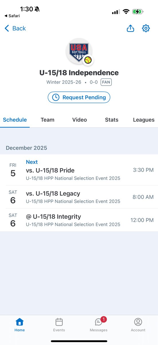I am so excited and honored to be invited to the HPP USA Softball National Selection Event in Florida playing with team Independence!🇺🇸🥎
This is truly a dream come true. I can’t wait to step onto that field with USA across my chest while proudly representing:
🐅 Dripping Springs