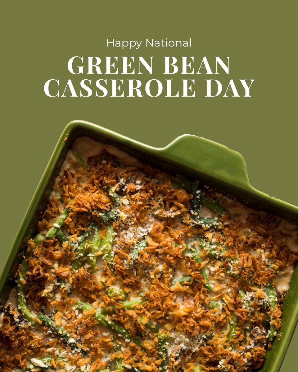 It's National Green Bean Casserole Day and Family and Consumer Sciences Day... which means it's the perfect time to grab your ‘Green Bean Casserole for Good’ shirt to support the NEW TRAILBLAZER Research Grant! 💚👕 Grab yours and celebrate the field we love!
