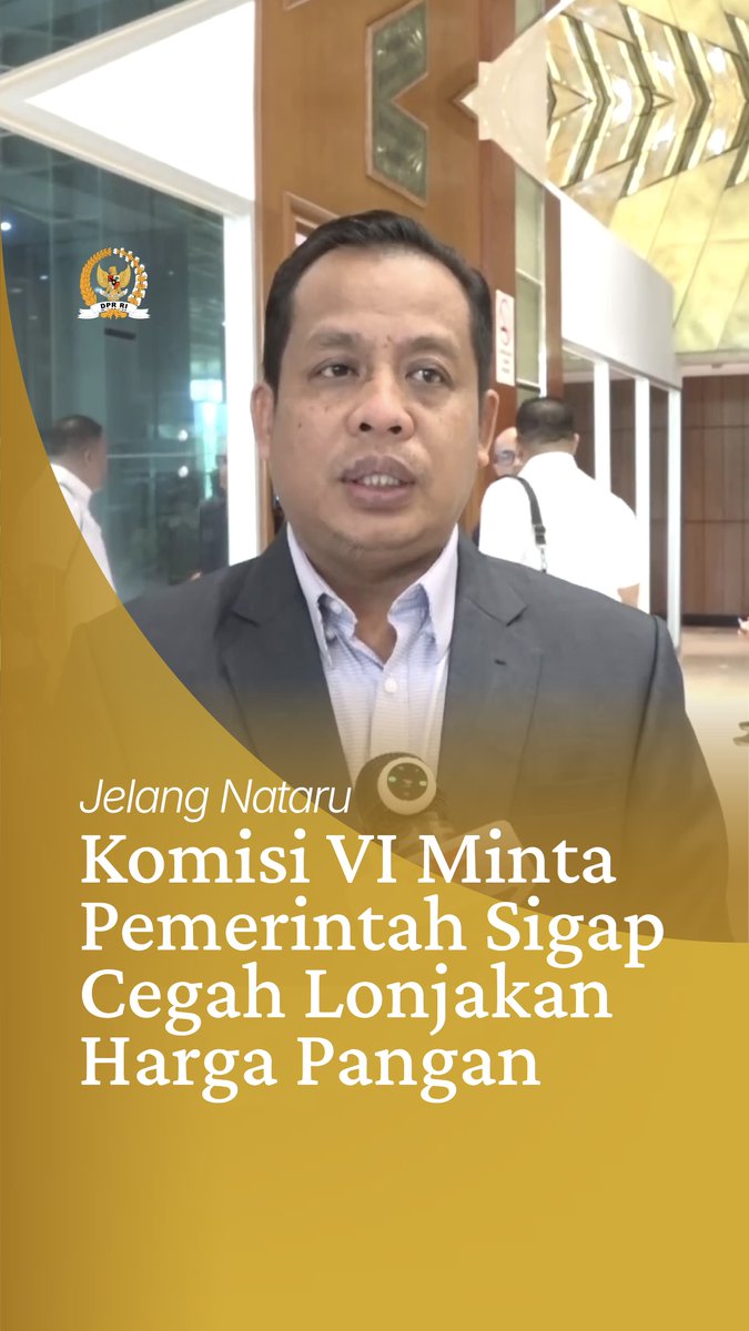 kazitoh20's tweet photo. DPR RI mendorong operasi pasar dan percepatan distribusi barang kebutuhan pangan agar stok aman dan harga tetap terjangkau di seluruh wilayah. Langkah ini penting untuk menghadang oknum yang memainkan harga di momen krusial. https://t.co/m169m5ZtnP
