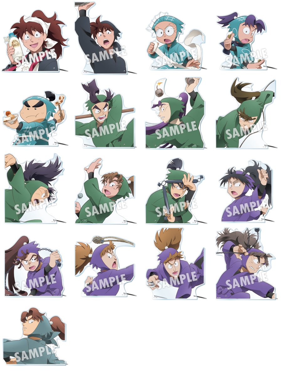 忍たま乱太郎　グッズまとめ 忍たま乱太郎』アクスタ86種が4/17まで再受注中 | アニメイトタイムズ