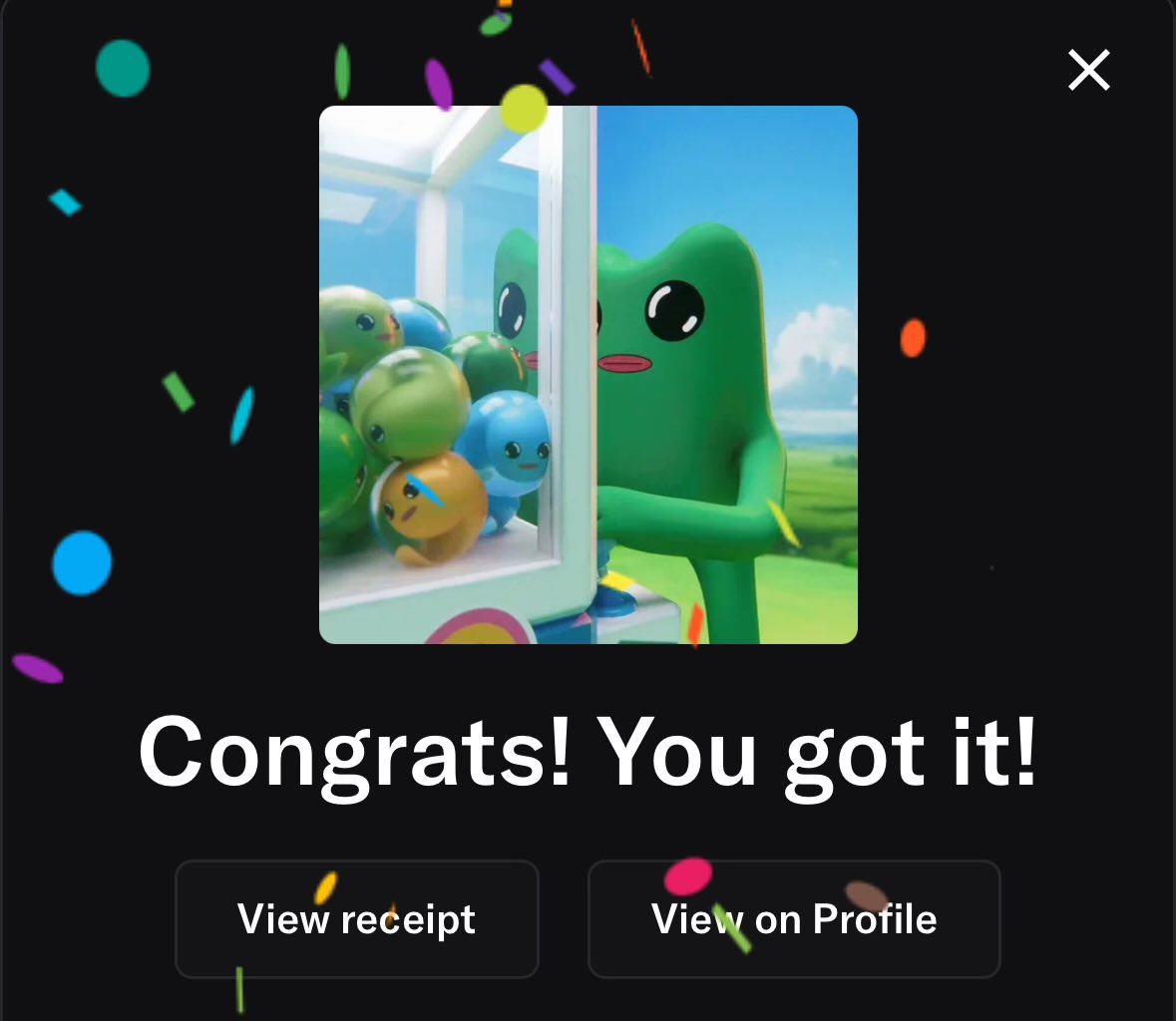 Idk if I’ll hit on FCFS tomorrow so making sure I don’t miss the fwogs