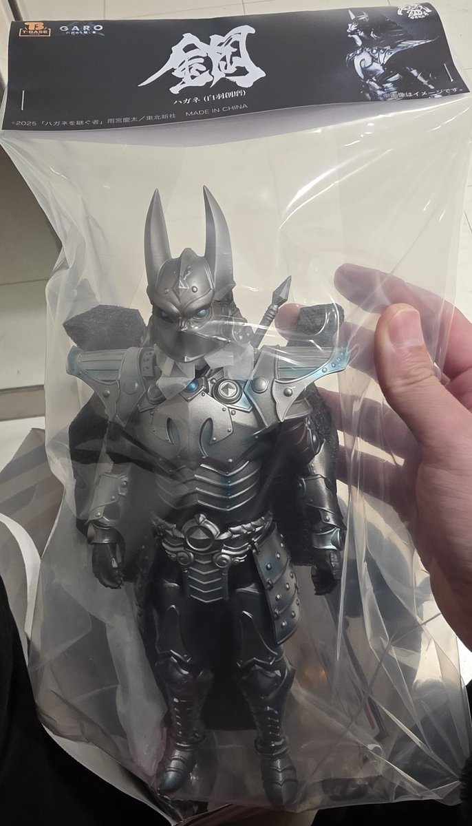 まさかまさかの… ハガネのソフビが売っていた😲 これは買うしかないよ