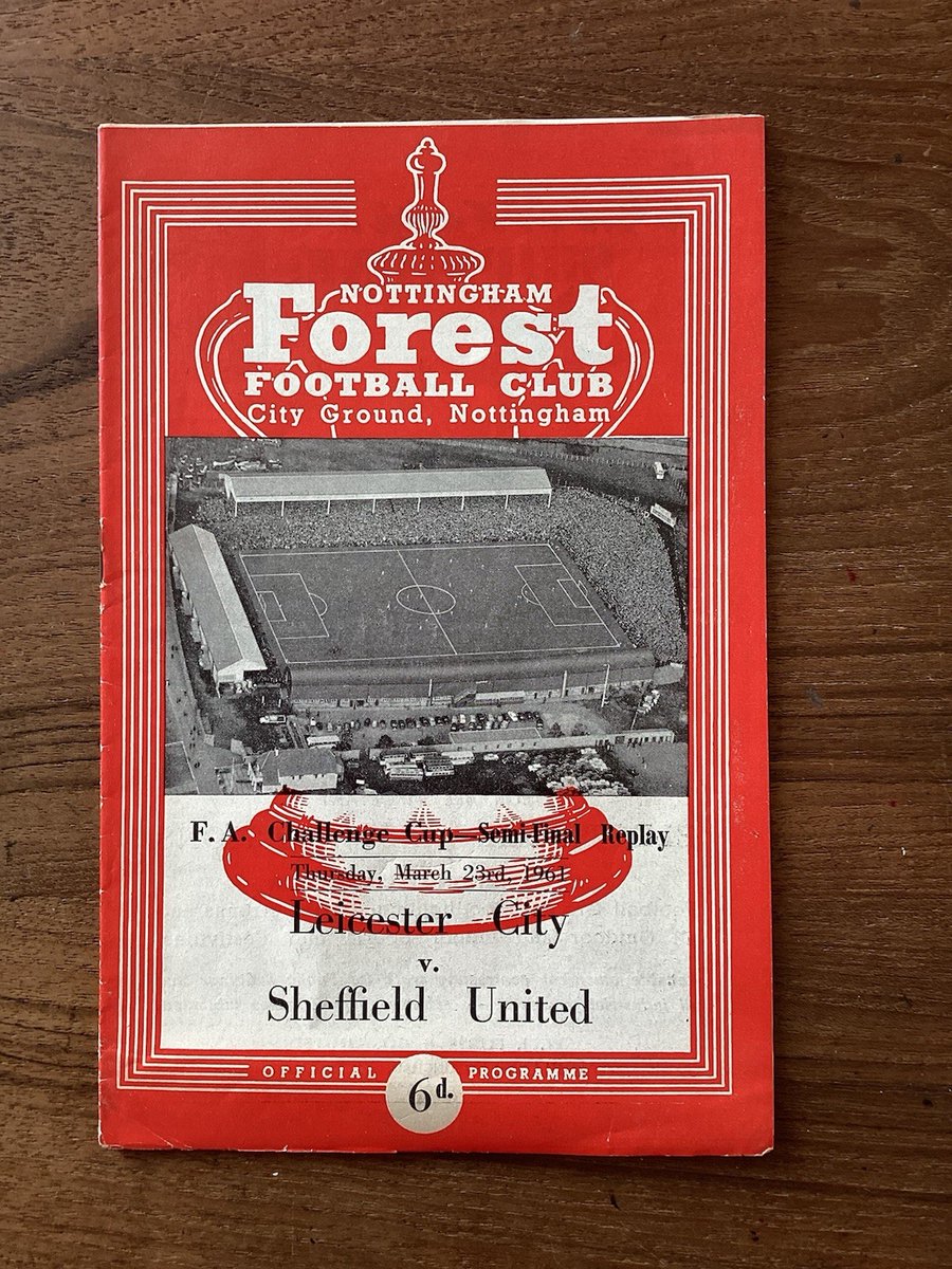 LCFCmemorabilia's tweet image. 23/3/1961 FA Cup Semi Final REPLAY Programme, Leicester City v Sheffield Utd

£8.66 currently

1 bid

Ends Thu 4th Dec @ 6:38pm

ebay.co.uk/itm/1979039967…

#ad #LCFC