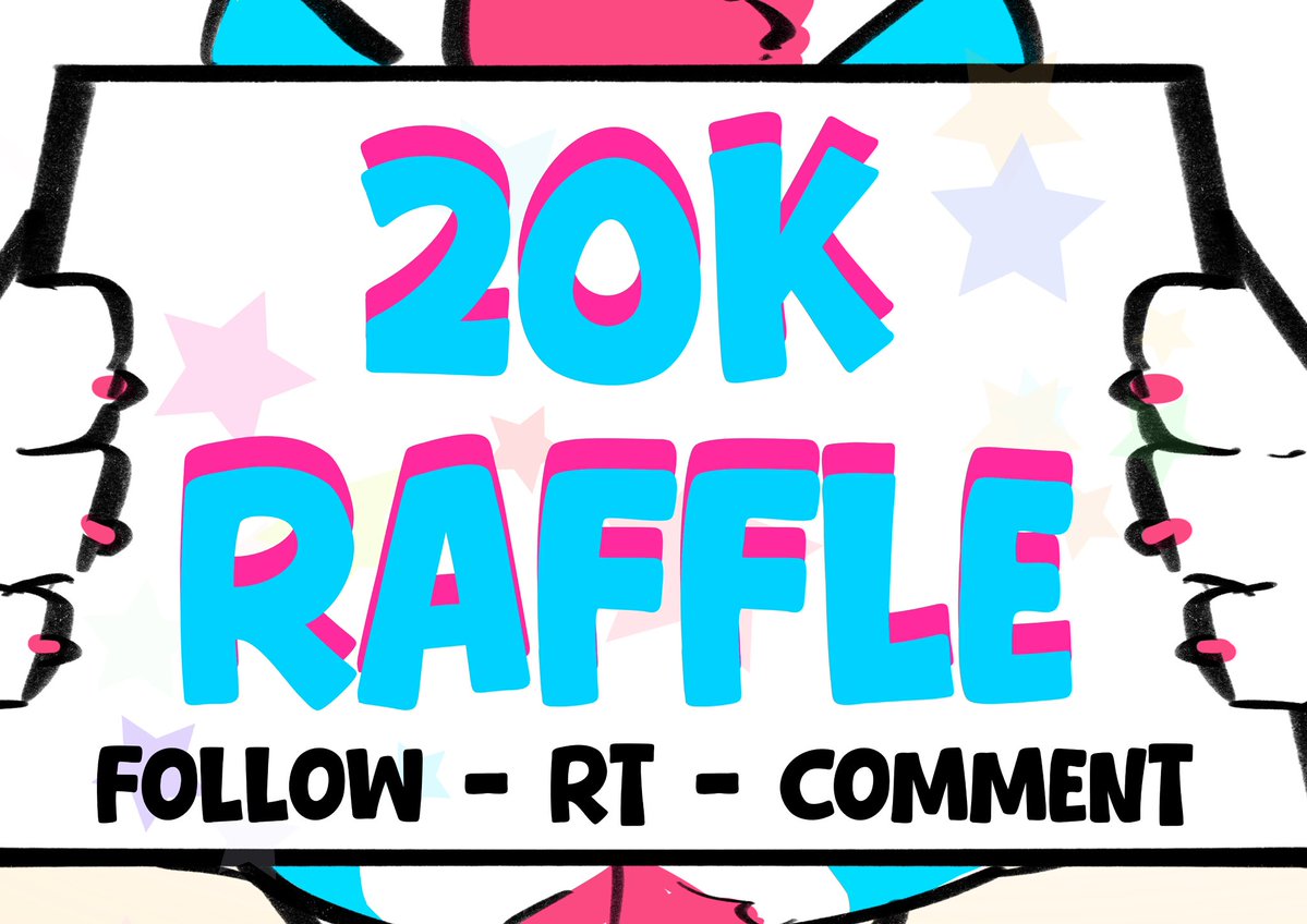 🎉🎉🎉20K RAFFLE!!! 🎉🎉🎉

3 WINNERS 🥇🥈🥉COLORED SKETCH

RULES 
-FOLLOW
-RT
-DROP YOUR REF 

ONLY FURRY OCS 

Winners will be announced on January 1st