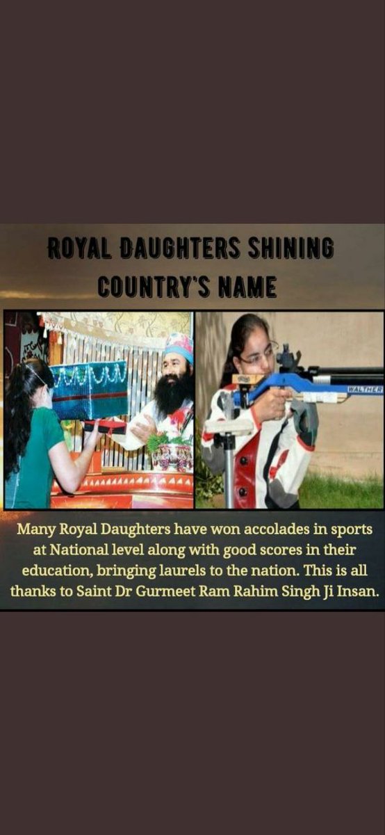 समाज को यह समझाने के लिए, Saint Gurmeet Ram Rahim जी ने कई मानवीय काम शुरू किए। इन्हीं में से एक है "शाही बेटियां"। इस अभियान ने #StopFemaleFoeticide और उन्हें सम्मान देने की शुरुआत की। एक बेटी अपने माता-पिता से ज़्यादा भावनात्मक रूप से जुड़ी होती है।