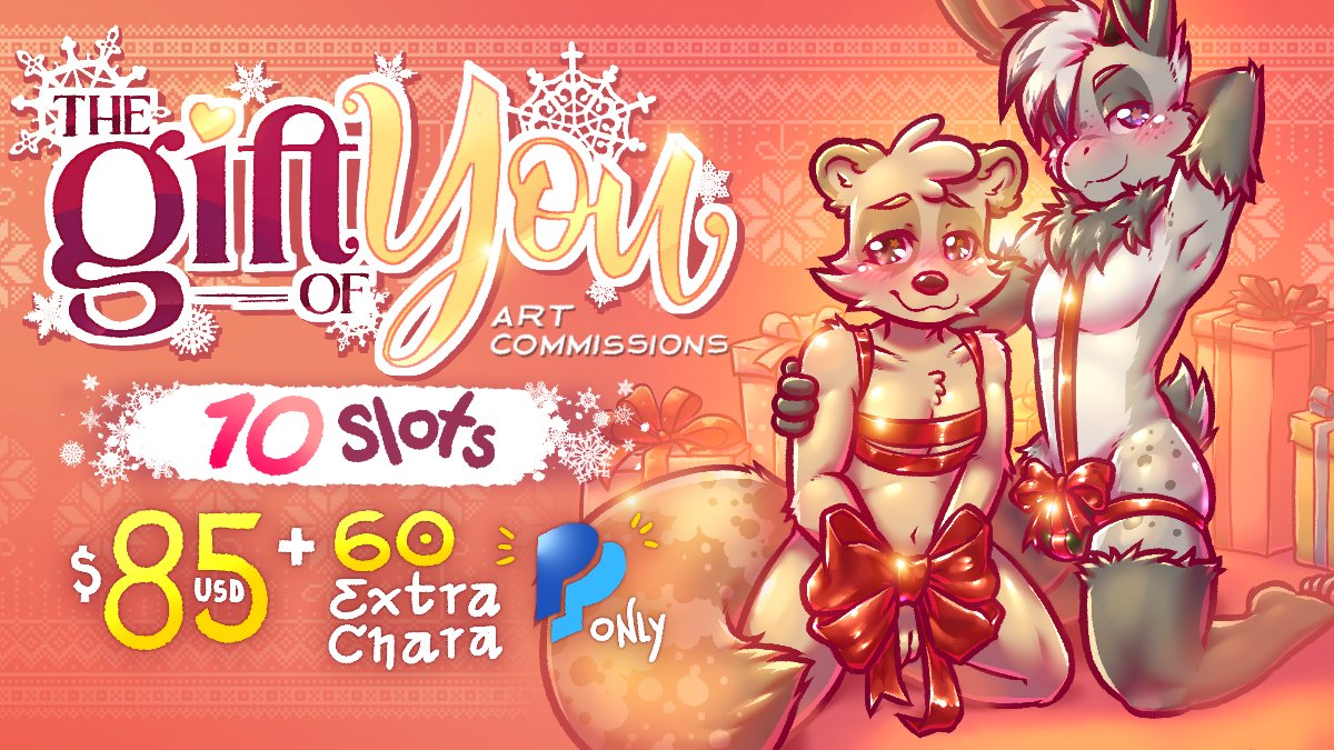 EndCoon's tweet image. These holidays it's time to give the best gift of all... #TheGiftOfYou 🎄🎁🦝💕
🎄🎅Remember: Monthly theme is optional 🎅🎄
First come, first serve! So get yours now! 🦝💕
More info in thread 👇🧵