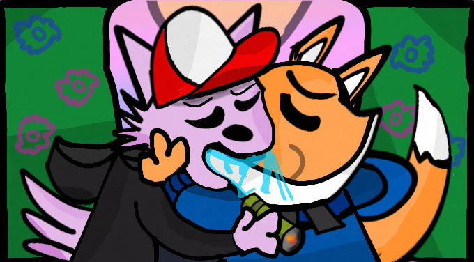 forestdatartguy's tweet photo. #slyaddict #bluedaggers #FerrickXDarius #ToonTurf #ToonTurfFanart @ToonTurfShips #ToonTurfArt
Darius: Ferrick?
Ferrick: Yes Darius?
Darius: I don't know I can't survive Toonville alone
Ferrick: Same I feel the same way
(Based off that image in shortwars) https://t.co/cNLVNXojfl