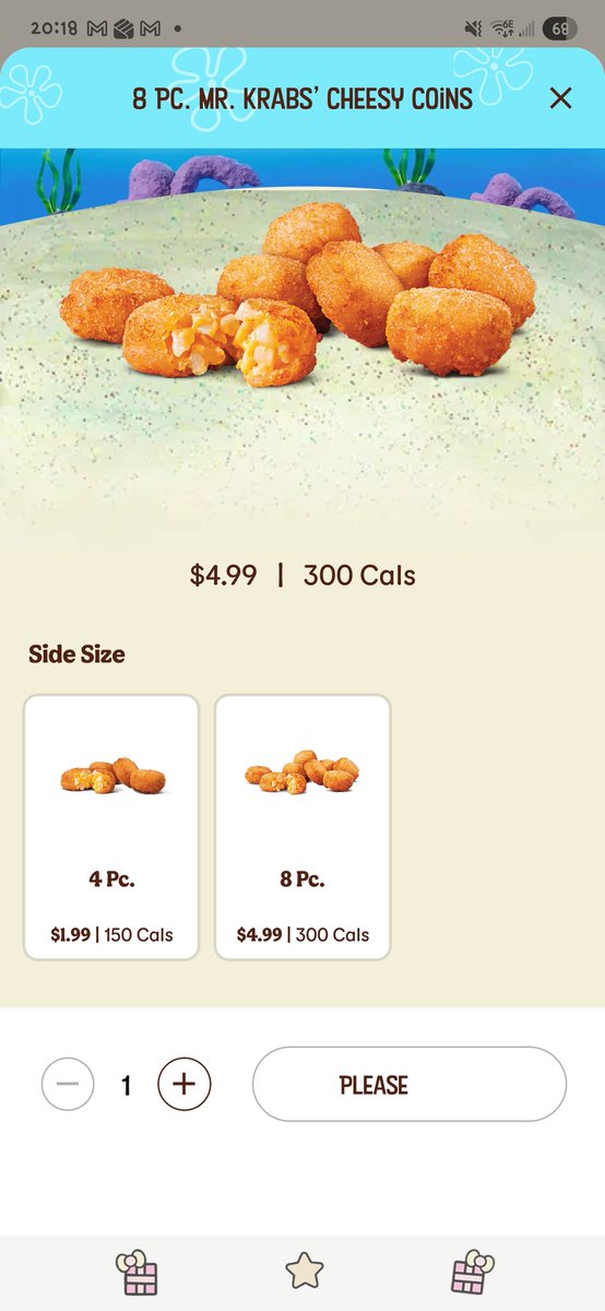monopolymtgs's tweet photo. Hey BK,

Why is getting 8 pcs of the cheesy coins more expensive then getting 4 pcs x 2? Would love to hear from you! https://t.co/8ZIoDTqLMo