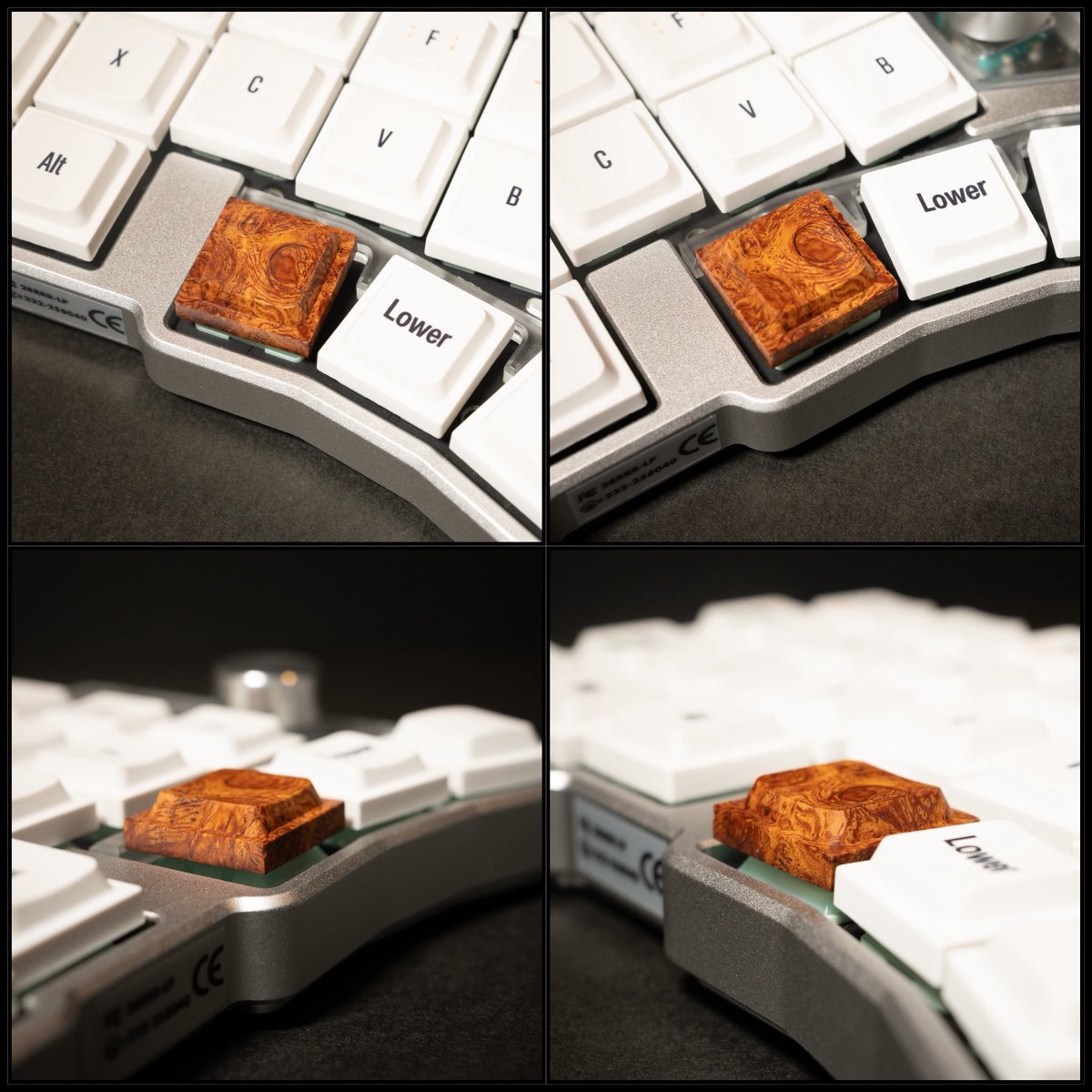 せんみんさん 漆 金虫食い Esc (1u) 東プレ軸 せんみんさん 漆 金