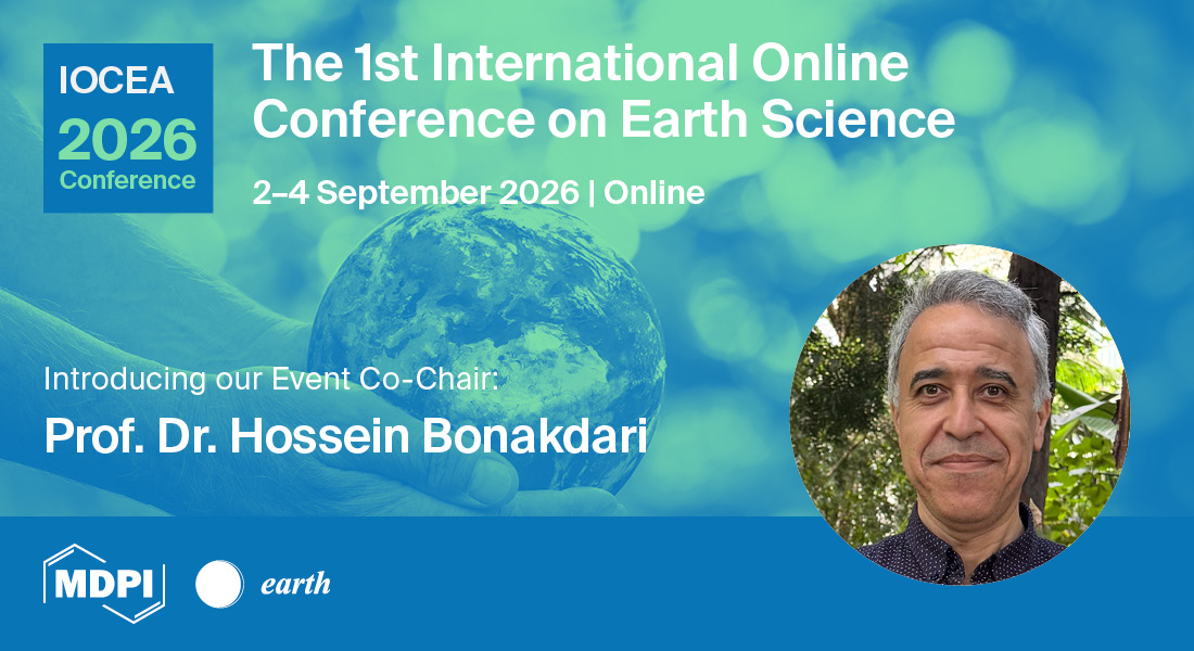 📢 We’re excited to unveil our distinguished Event Chair: Prof. Dr. Hossein Bonakdari , University of Ottawa, Canada

Save the date for #IOCEA2026 and meet distinguished experts virtually on 2-4 September 2026!
Further details 🔗 sciforum.net/event/IOCEA2026