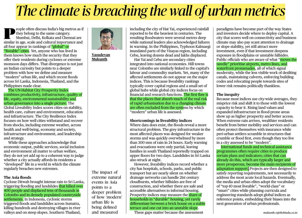 UPSCbasics's tweet image. Source: the Hindu #UPSC #UPSCPrelims2026