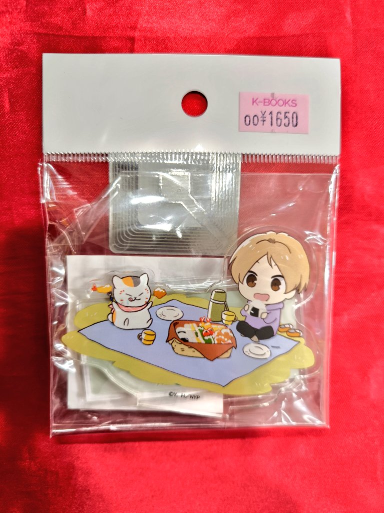 入荷情報】 『 #夏目友人帳 』 夏目友人帳カフェ アクリルスタンドが