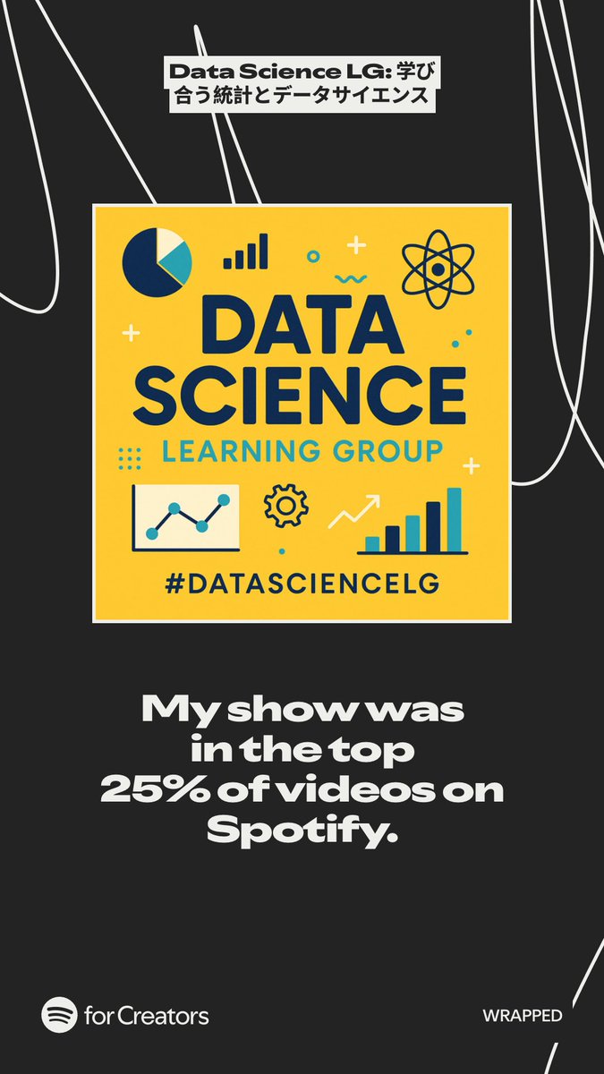 simplesho_CLT's tweet photo. Podcast番組の年間まとめもあるんだ。
#DataScienceLG https://t.co/8agWW6Lwfs