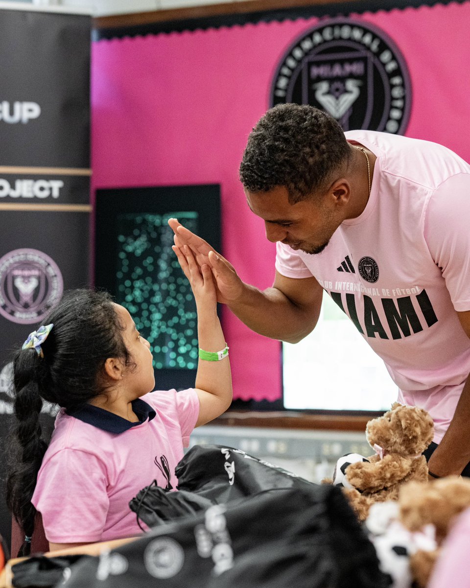 InterMiamiCF's tweet image. Inclusion is the legacy we’re building 💗 

The MLS Cup Legacy Project is bringing new sensory rooms, training, and matchday support to Miami. 🌟 Read more here: intermiamicf.com/news/2025-mls-…